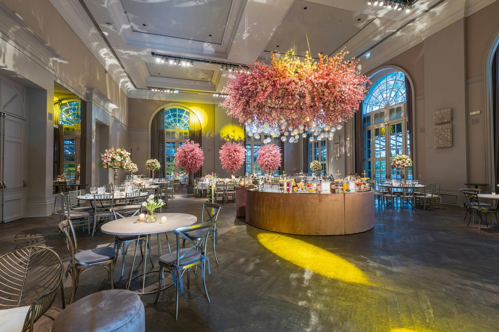 Unique industrial warehouse venue for tech launches in Athens.